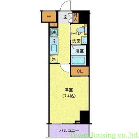 ジェノヴィア目黒南グリーンヴェールの物件間取画像